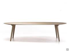 Leander dining table in natural oak wood