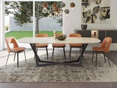 Living room table Jones with 250 x 110 cm rectangular shaped top