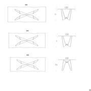 Dimensions for rectangular top with irregular shape