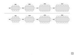 Reverse table - Table seating layout