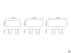 Table Botón by Bonaldo - dimensions