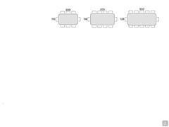 Botón table - Table seats scheme