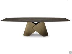 Table with a ceramic top Scott by Cattelan