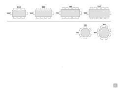 Larkin Table - Table seating scheme