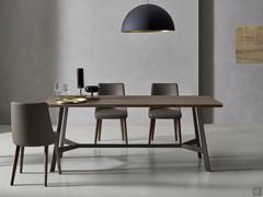 Alfred table with melamine or wooden top can be used as a dining table