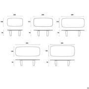 Flame Table - Models and Measurements