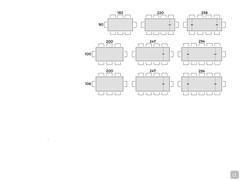 Eliot table with Keramik top - Table seats scheme