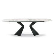 Shaped rectangular Prora table