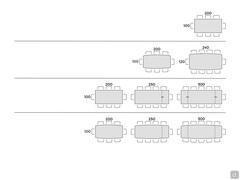 Ellis table - Table seats scheme