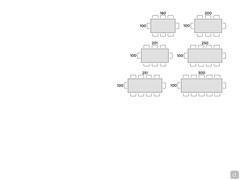  Custom table Haruto - Table seats scheme