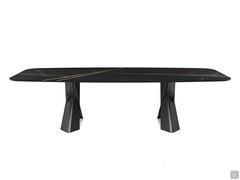 Mad Max by Cattelan table with Keramik top and simple edge