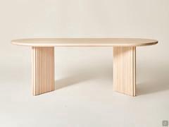 Seiko table in natural solid ash