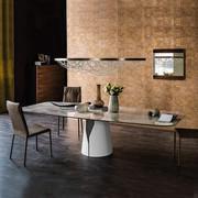 Giano design marble table by Cattelan