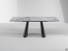 Table Torii in extendable version with ceramic stone top