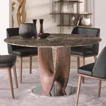 Arex classic sculptural base living room table