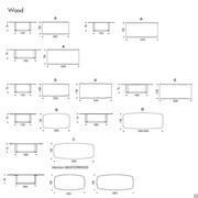 Dragon table by Cattelan - Models and Measurements