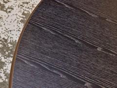 Detail of wenge-stained ash veneer