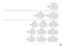 Trevor Table - Table seats scheme