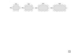 Haynes oval table - Table seats scheme