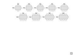 Santiago Table - Table seats scheme