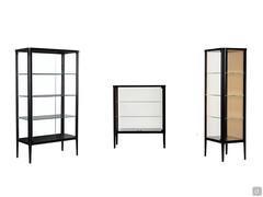 The three models of elegant showcase Venus, suitable for displaying valuable objects in the heart of the living area