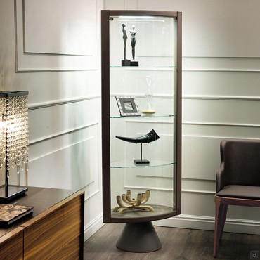 Saba corner display cabinet by Cattelan