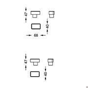 Atos bedside table measurements