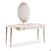 City cream vanity with mirror by Cantori