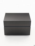 Top view of the bedside table Reply all in matte lacquer modica