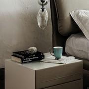 Dyno bedside table by Cattelan with lacquered structure