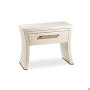 Richard nightstand with 1 drawer with tray and linear handle