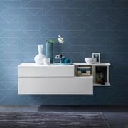 Avana modular big drawers for the bedroom, with open element from the same collection