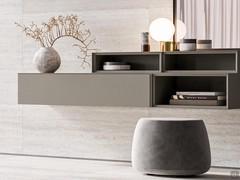 Open storage element for nightstand Avana