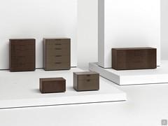 Modern dresser Layton, also available in weekly and nightstand models with 1 or 2 drawers