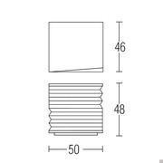 Nightstand Belmond - technical diagram