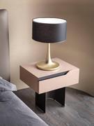 Rectangular nightstand cm 50 with 1 drawer Mirage by Cantori