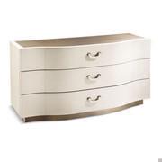 Luxury modern leather dresser Valentino by Cantori