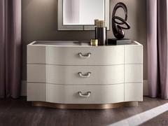 Valentino by Cantori Luxury modern leather dresser 