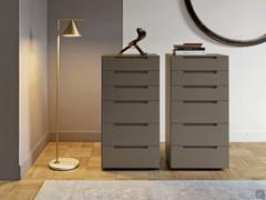 Pair of weekly Portland drawers in matte lacquer