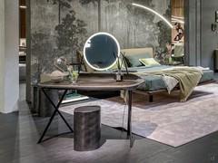 Modern makeup dressing table with mirror Cocoon Trousse by Cattelan