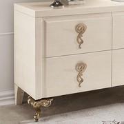 George modern baroque dresser - handles detail