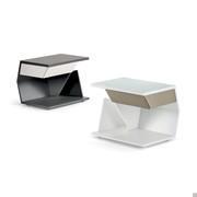 Club nightstand in the two colours available by Cattelan 