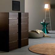 Raiki linear design set - 5-drawer weekly in cuba oak veneer