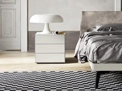 California 3-drawer bedside table h.45 cm