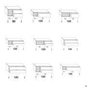 Available California bedside table models