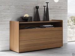 3-drawer dresser with open compartment Montag, one of the sizes available along with nightstands and weekly chests