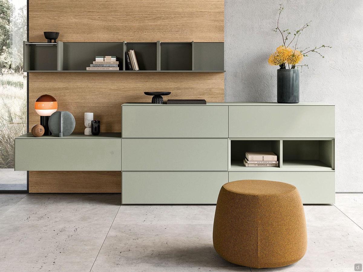 Havana sleeping area storage units, with joro element from the same collection