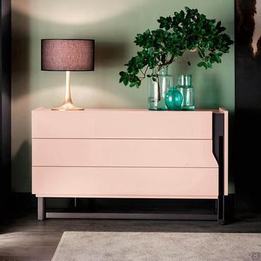 Chest of drawers with 3 drawers for sleeping area Mirage by Cantori