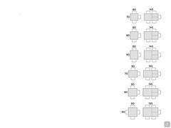 Dant peninsula table - Table seats scheme