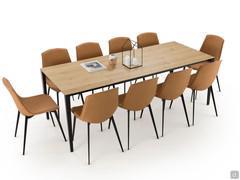 Hiroshi dining table, extended to 220 cm